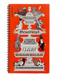 GOREY, Edward. A group of calendars and engagement books, comprising: