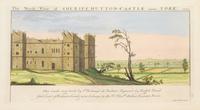 A Set of Eight English Architectural Engravings with Hand-Coloring