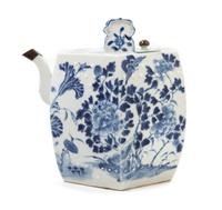 A Japanese Blue and White Porcelain Water Pot