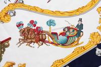 Three Hermès 90cm Silk Scarves