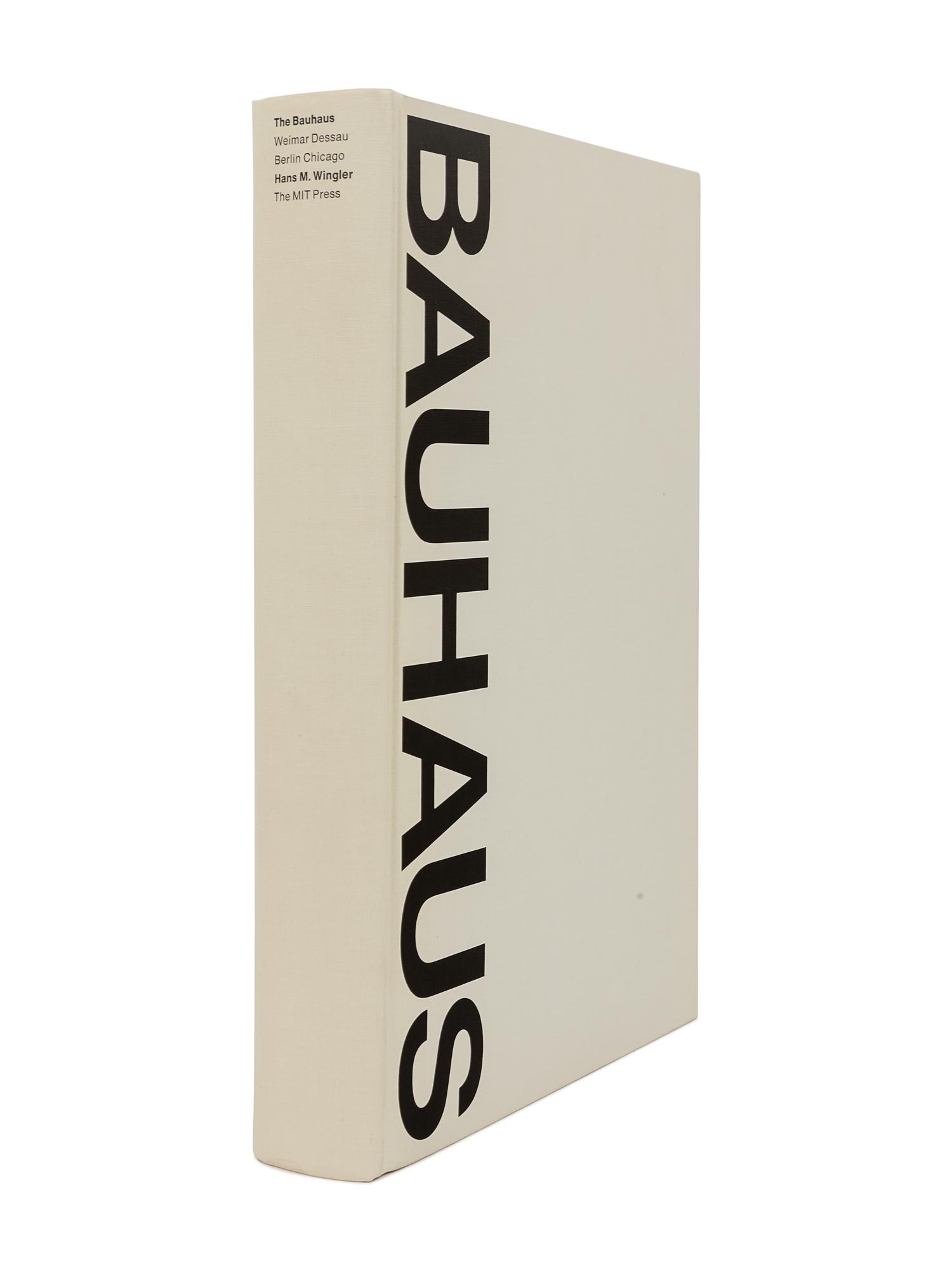 WINGLER, Hans M. (1920-1984). The Bauhaus: Weimar, Dessau, Berlin, Chicago. Cambridge, MA and London: The MIT Press, 1969.