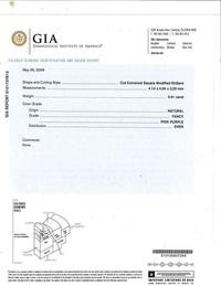 A White Gold, Diamond, and Colored Diamond Ring