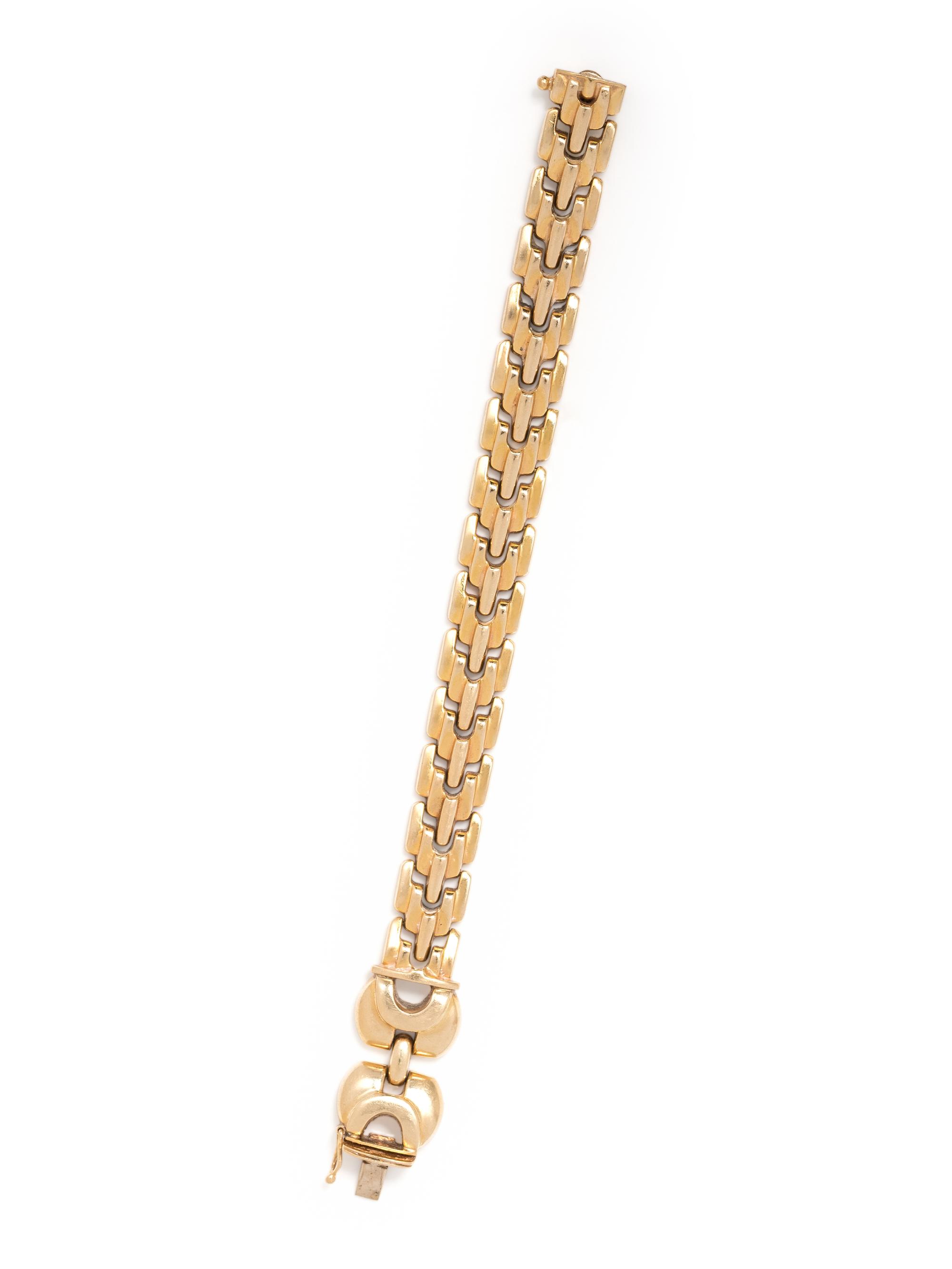 YELLOW GOLD BRACELET
