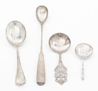 A Porter Blanchard Stuffing Spoon Length of longest 12 1/2 inches. — 20TH CENTURY