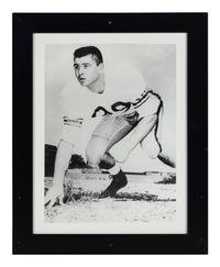 A Group of Six Photographs Depicting Mike Ditka as Chicago Bears Player Formerly Displayed at Mike Ditka’s Restaurant