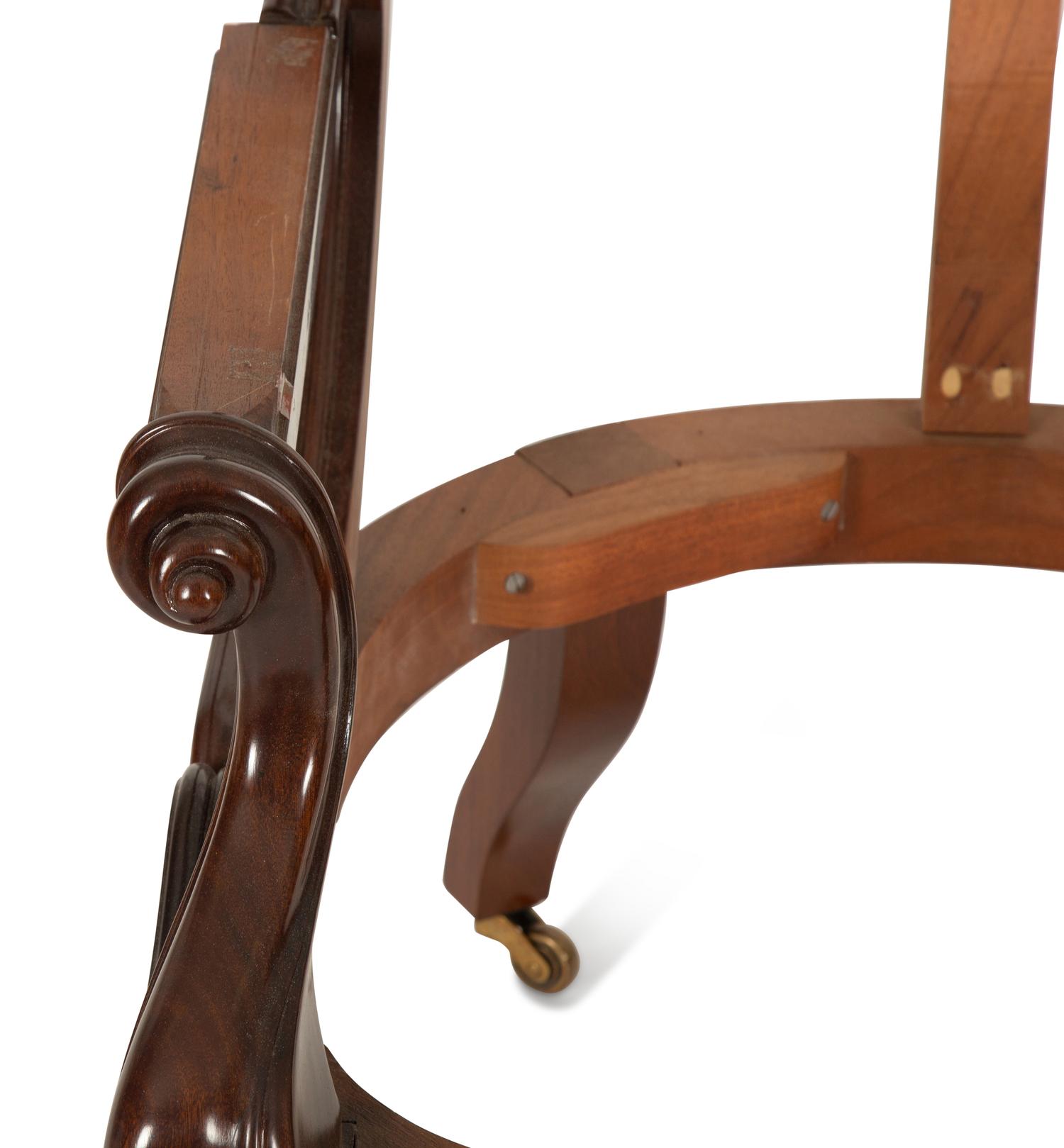 Three Georgian Style Mahogany Armchair Frames