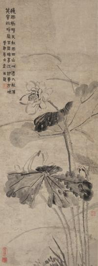 Attributed to Jin Nong ( Chinese, 1687-1764) 金農（款）