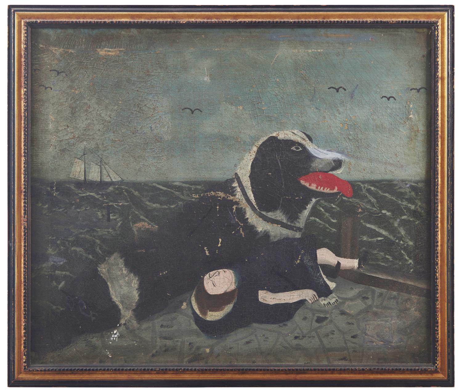 American School 19th Century, He Is Saved