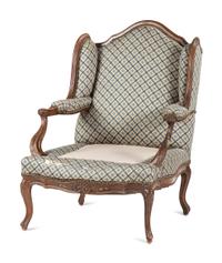 A Louis XV Style Bergere a l'Oreille