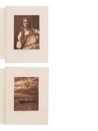 CURTIS, Edward S., photographer. 51 volume photogravures of Native American subjects.