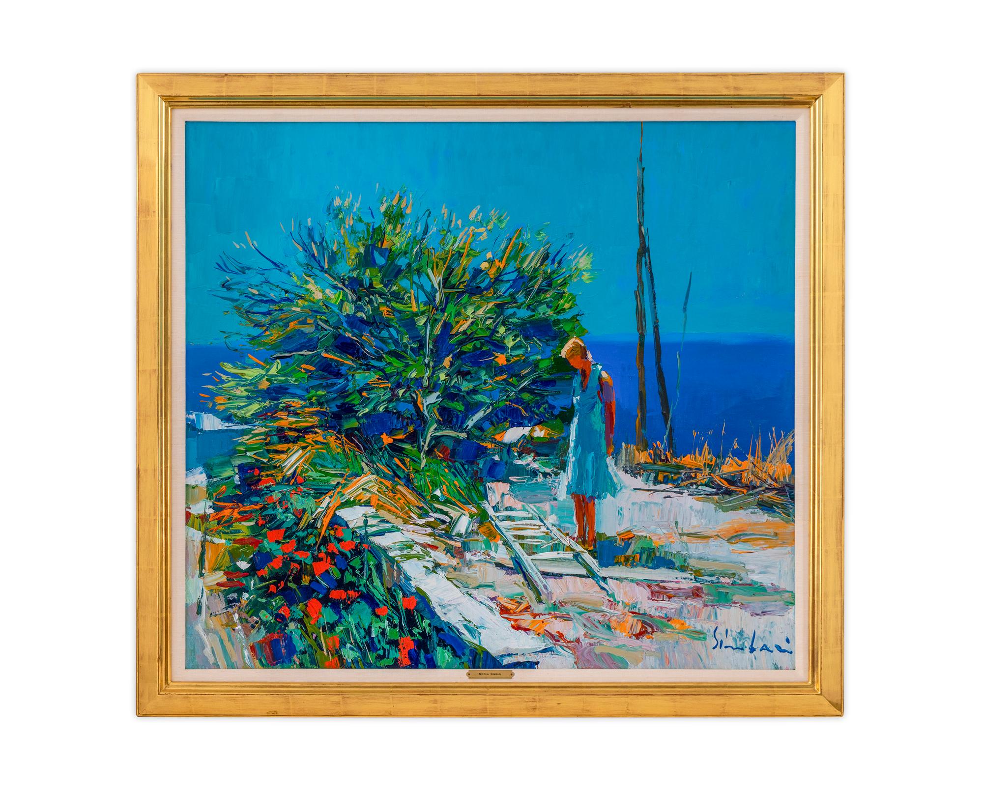 Paola, Woman on Seawall