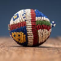 Sioux Beaded Hide Ball