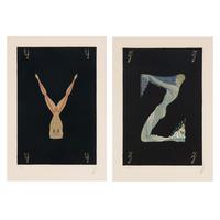 Romain de Tirtoff (called Erté) (Russian/French, 1892-1990) — Letters Y and Z