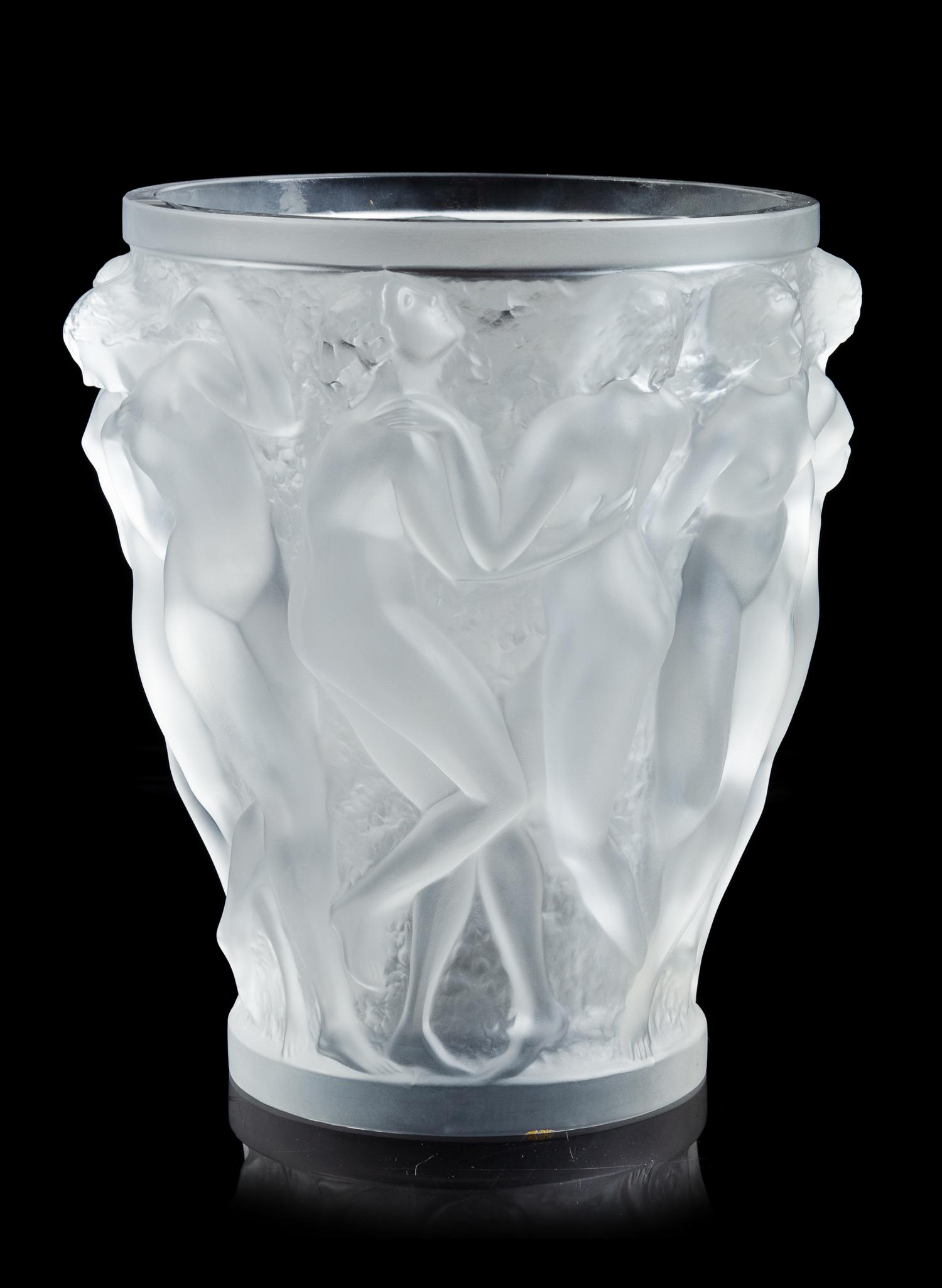 Lalique, , Bacchantes Grand Vase