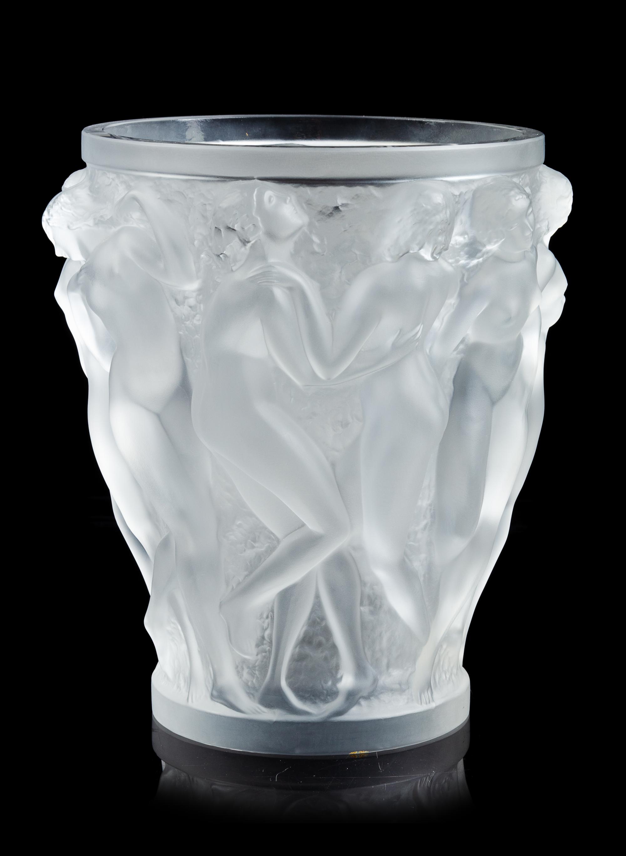Lalique, , Bacchantes Grand Vase