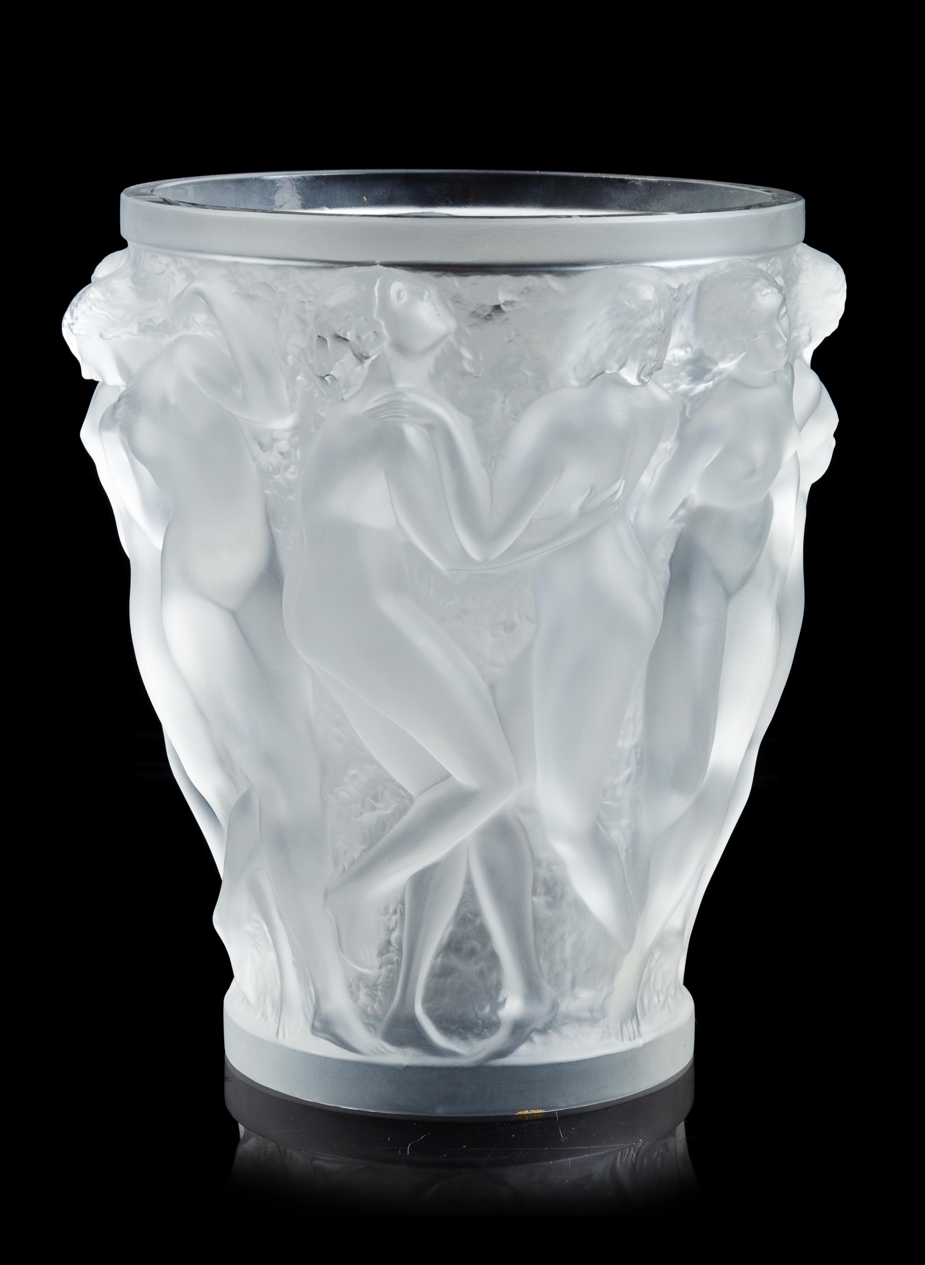 Lalique, , Bacchantes Grand Vase