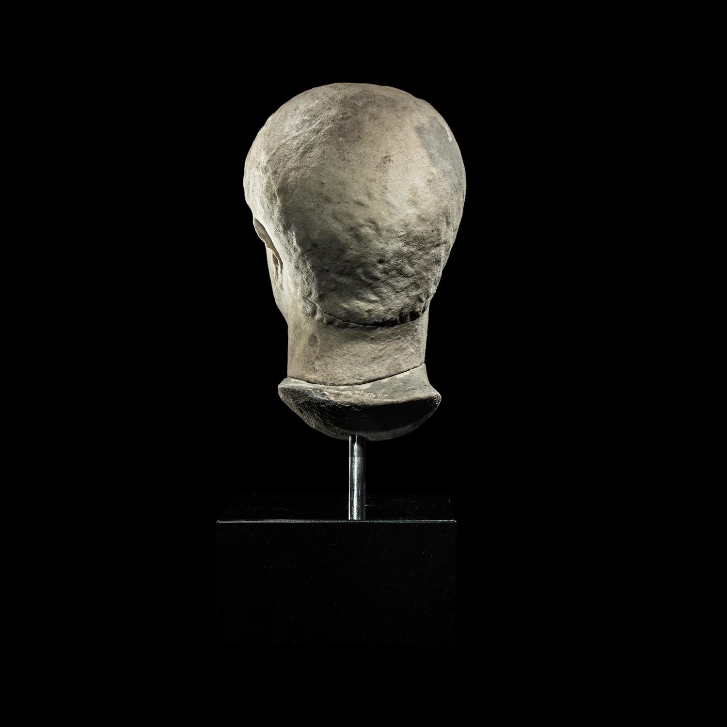 A Roman Marble Portrait Head of a Man