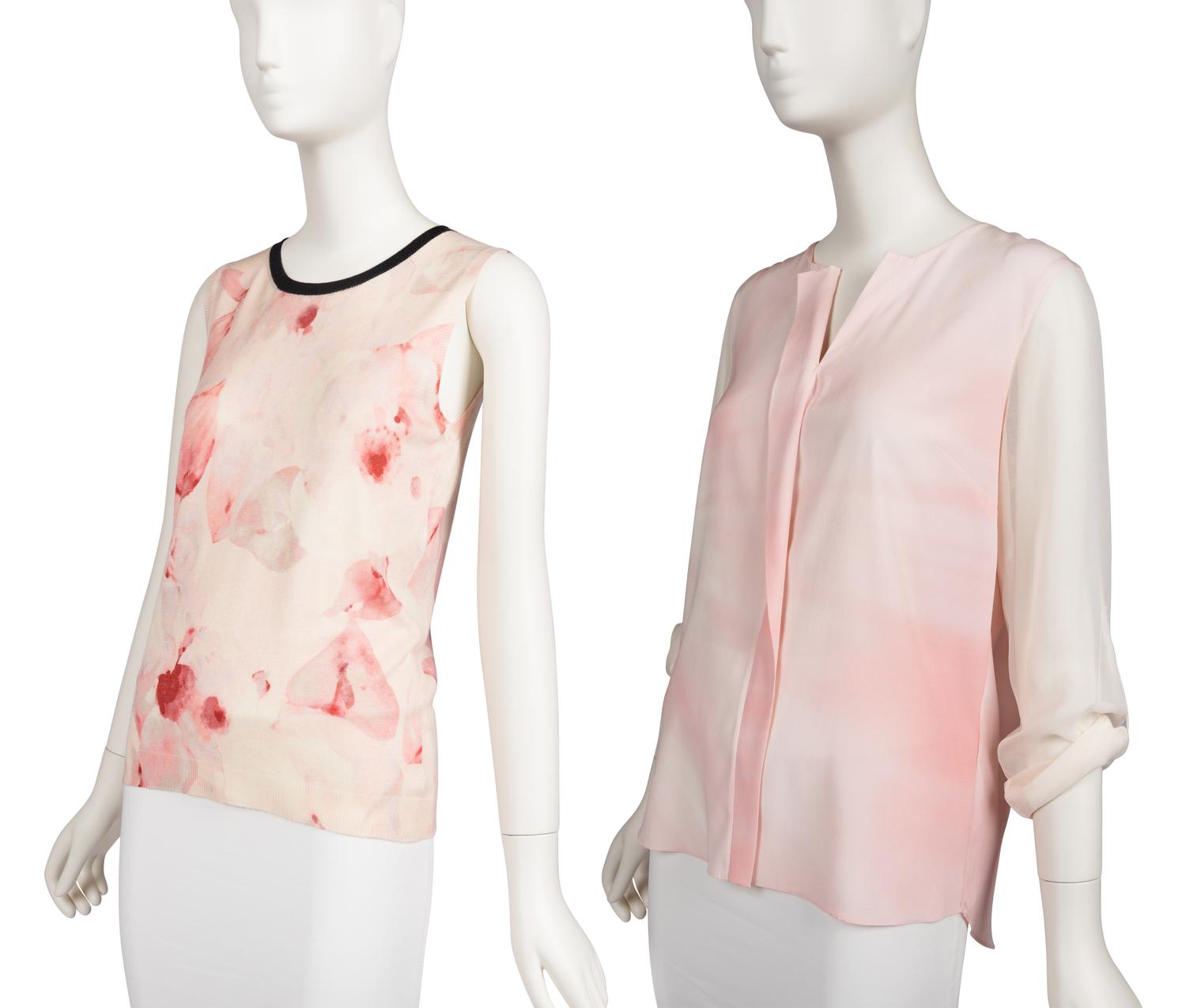 Three Knit Tops by Christian Dior and Elie Tahari, 2010s