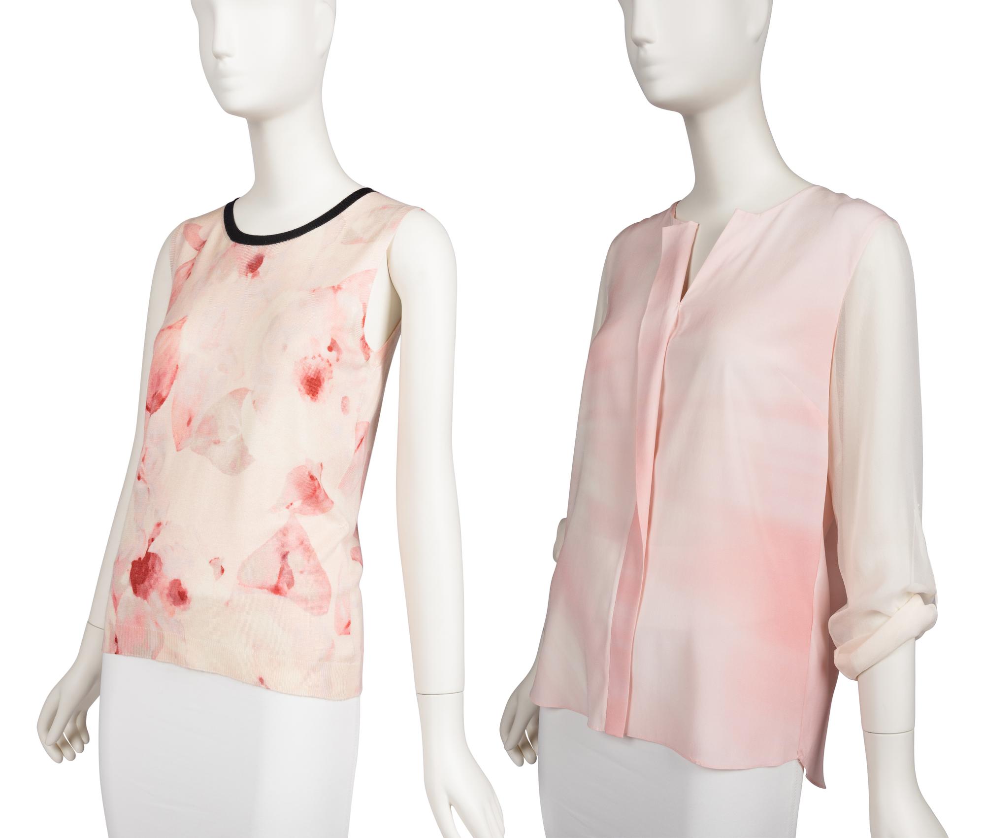 Three Knit Tops by Christian Dior and Elie Tahari, 2010s
