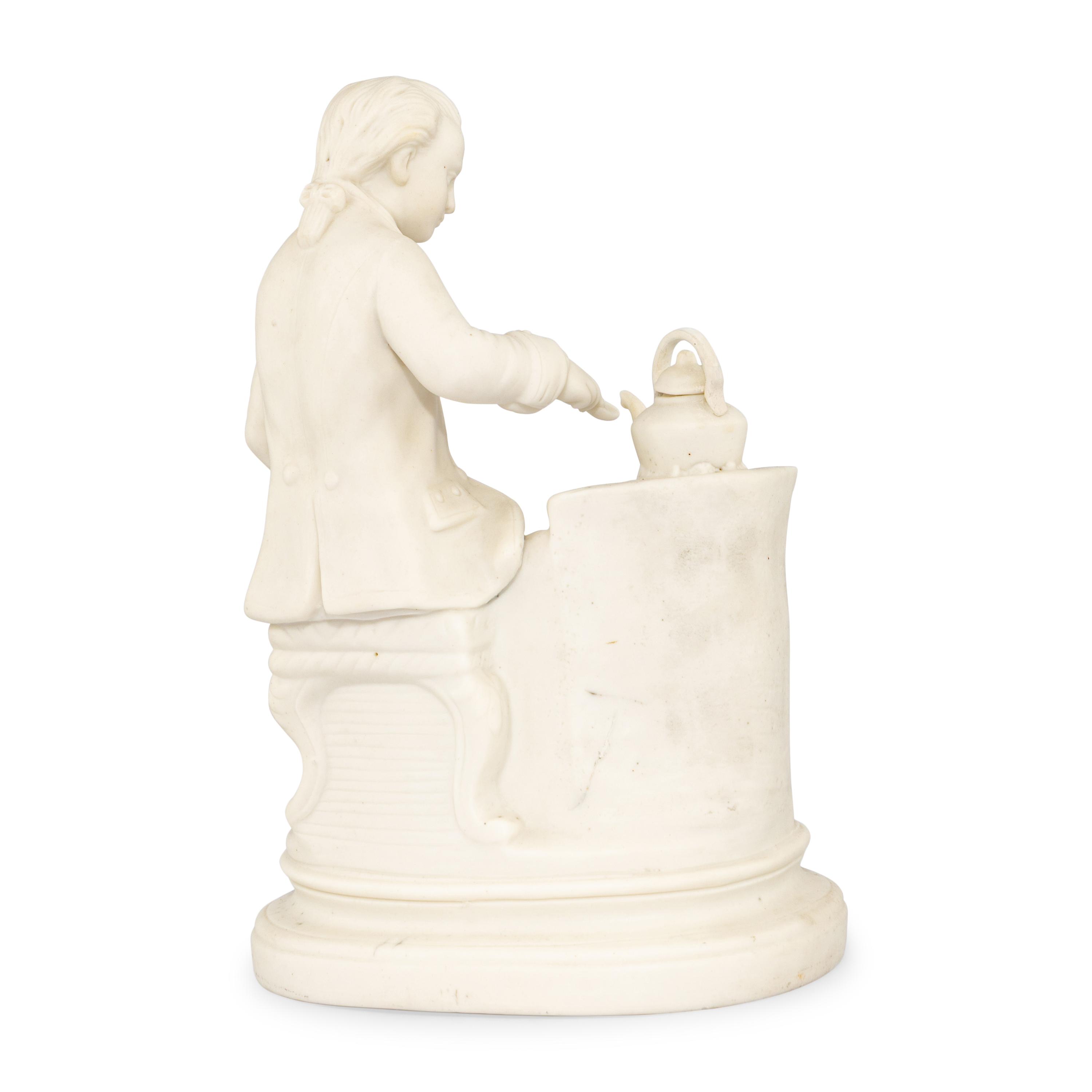 An English Parianware Figure of James Watt