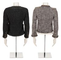Collection of Four Chanel Pieces: One Two-Piece Skirt Suit and Two Jackets, 1990s-2003