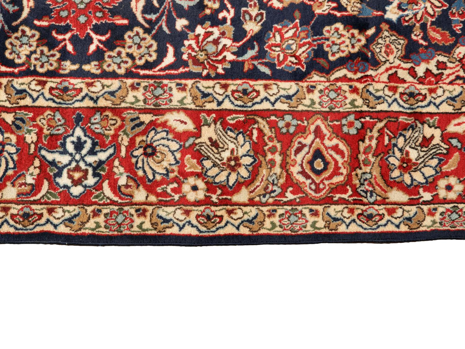 A Kashan Wool Rug