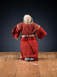 Sioux Beaded Hide Doll