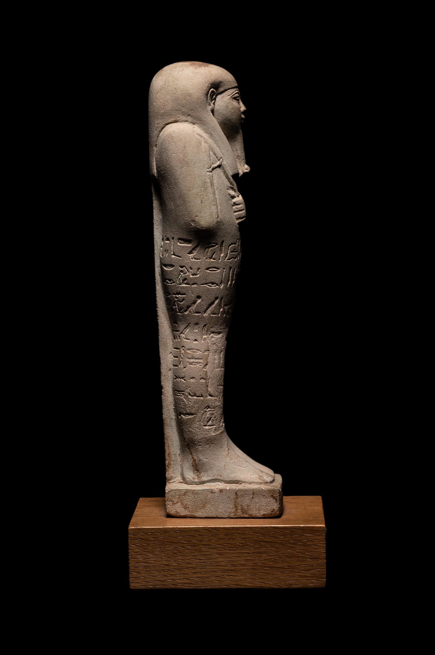 An Egyptian Faience Ushabti for Horiraa
