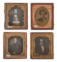 [EARLY PHOTOGRAPHY]. 22 hard images of men with facial hair and/or interesting hairstyles.