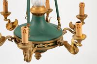 A Pair of Empire Style Seven-Light Chandeliers