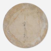 A pair of Chinese famille rose-decorated "meiren" circular plaques 粉彩美人瓷板一对 Late Qing/Republic period ?????