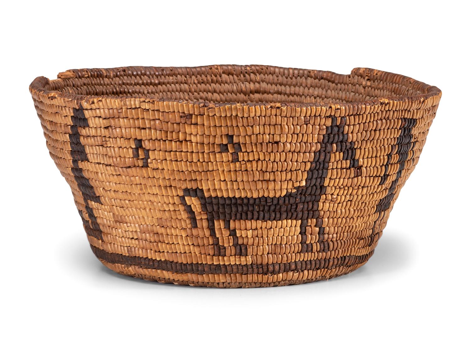 Klickitat Figural Imbricated Basket