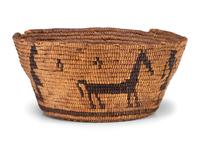 Klickitat Figural Imbricated Basket