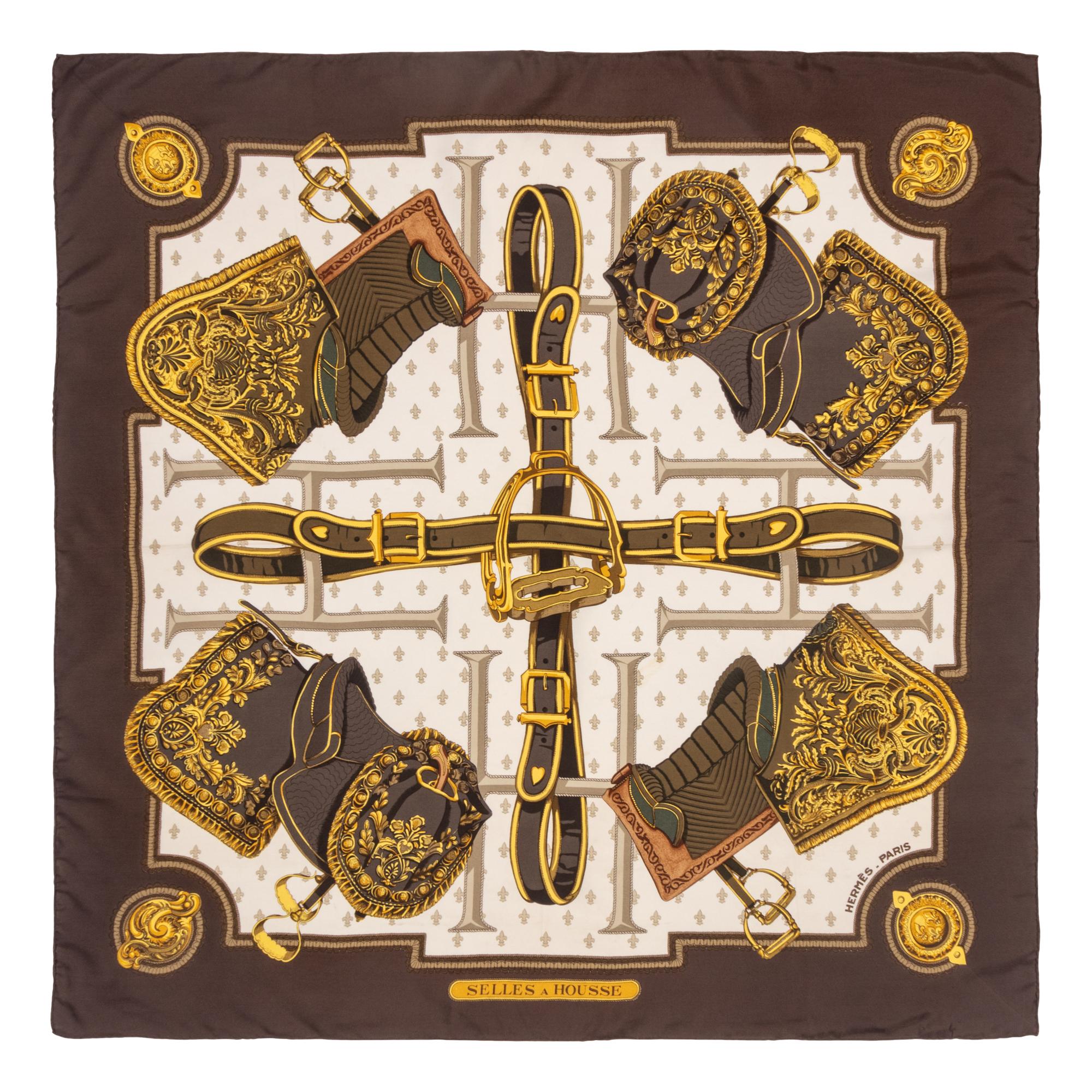 Three Hermès Scarves