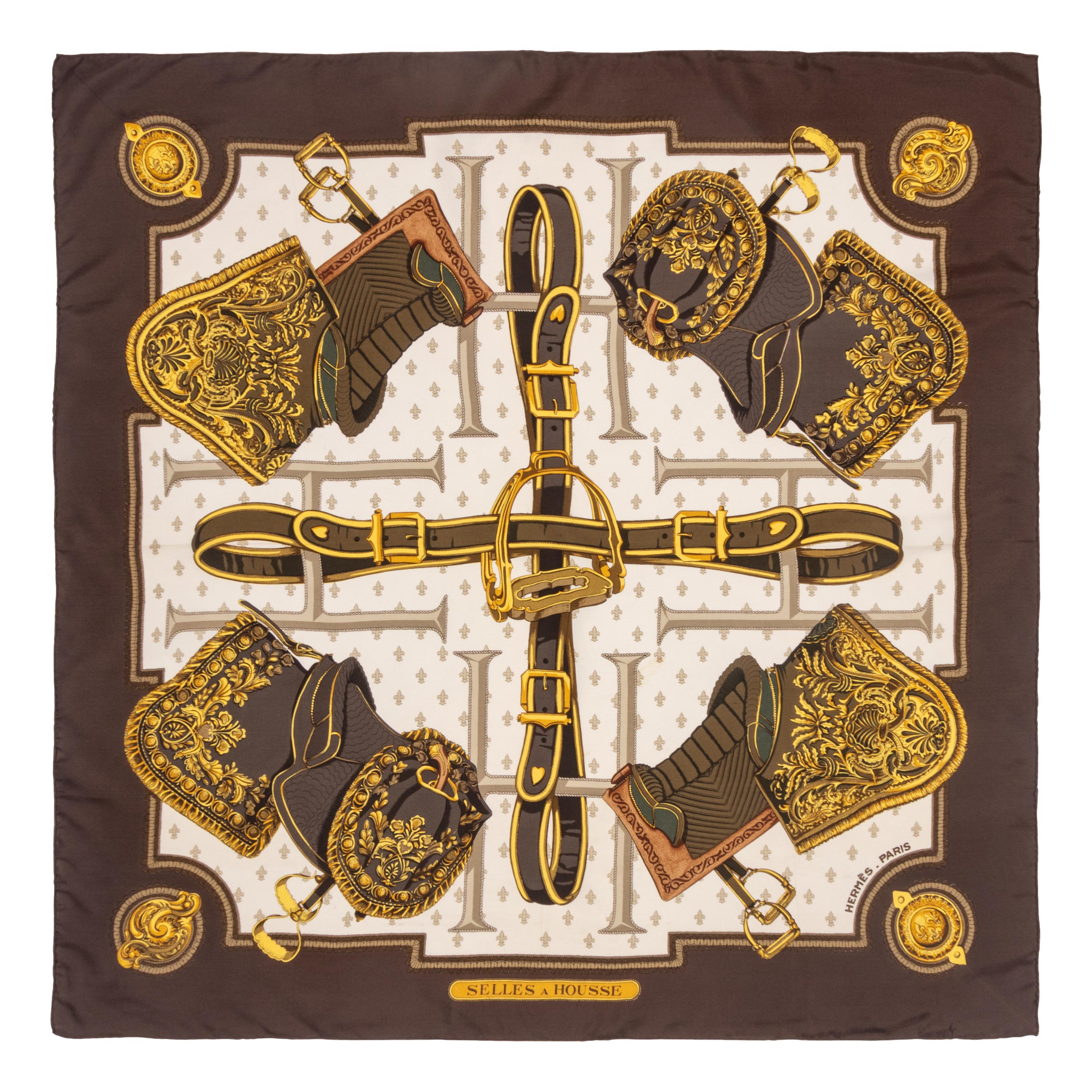 Three Hermès Scarves