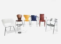 Contemporary, Six Chairs