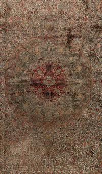 A Qum Silk Rug