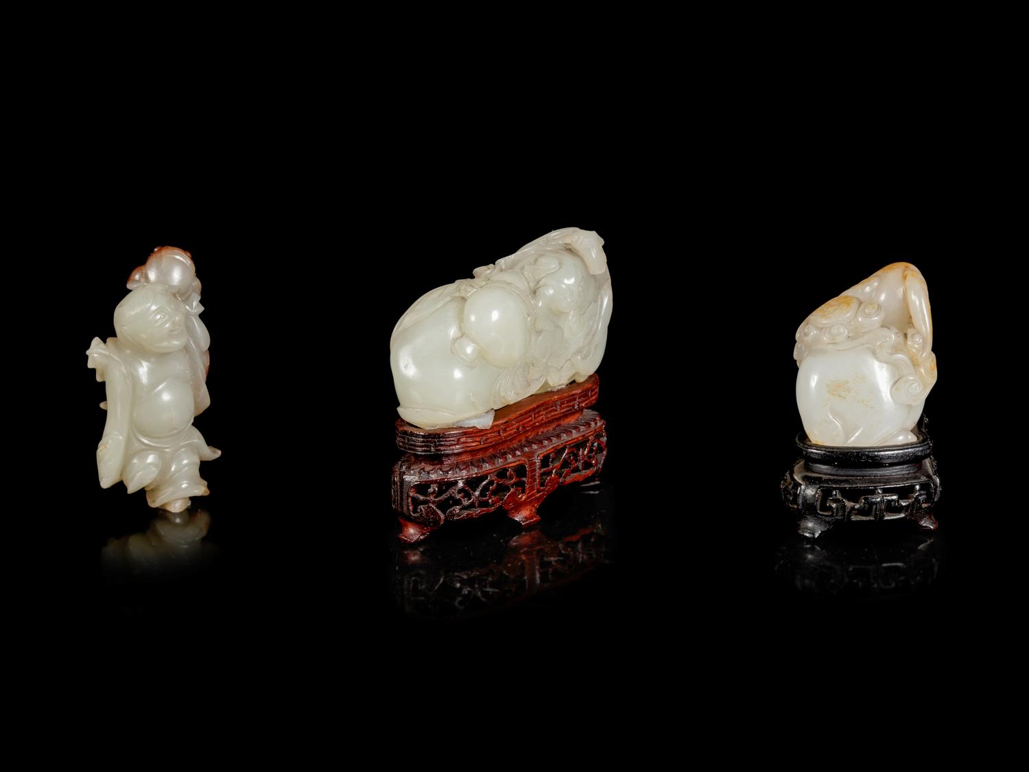 Three Jade Carvings