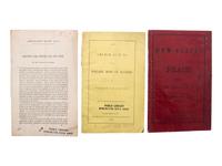 [SLAVERY, ABOLITION & EMANCIPATION]. A group of 40 antebellum and Civil War-era pamphlets on enslavement, abolition, emancipation, and colonization, comprising: