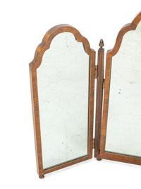 An Edwardian Mahogany Dressing Mirror