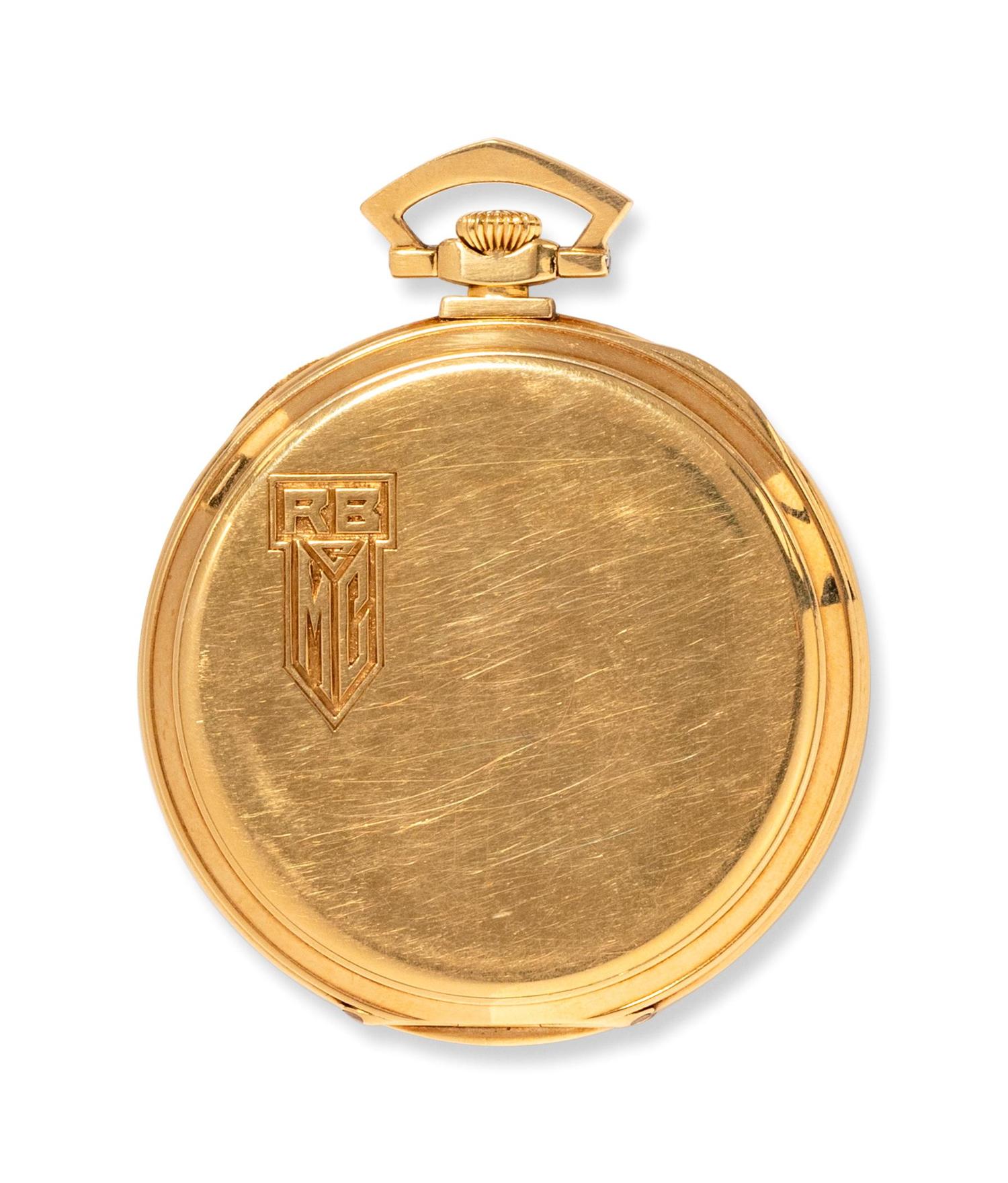 Patek Philippe, Yellow Gold Open Face Pocket Watch