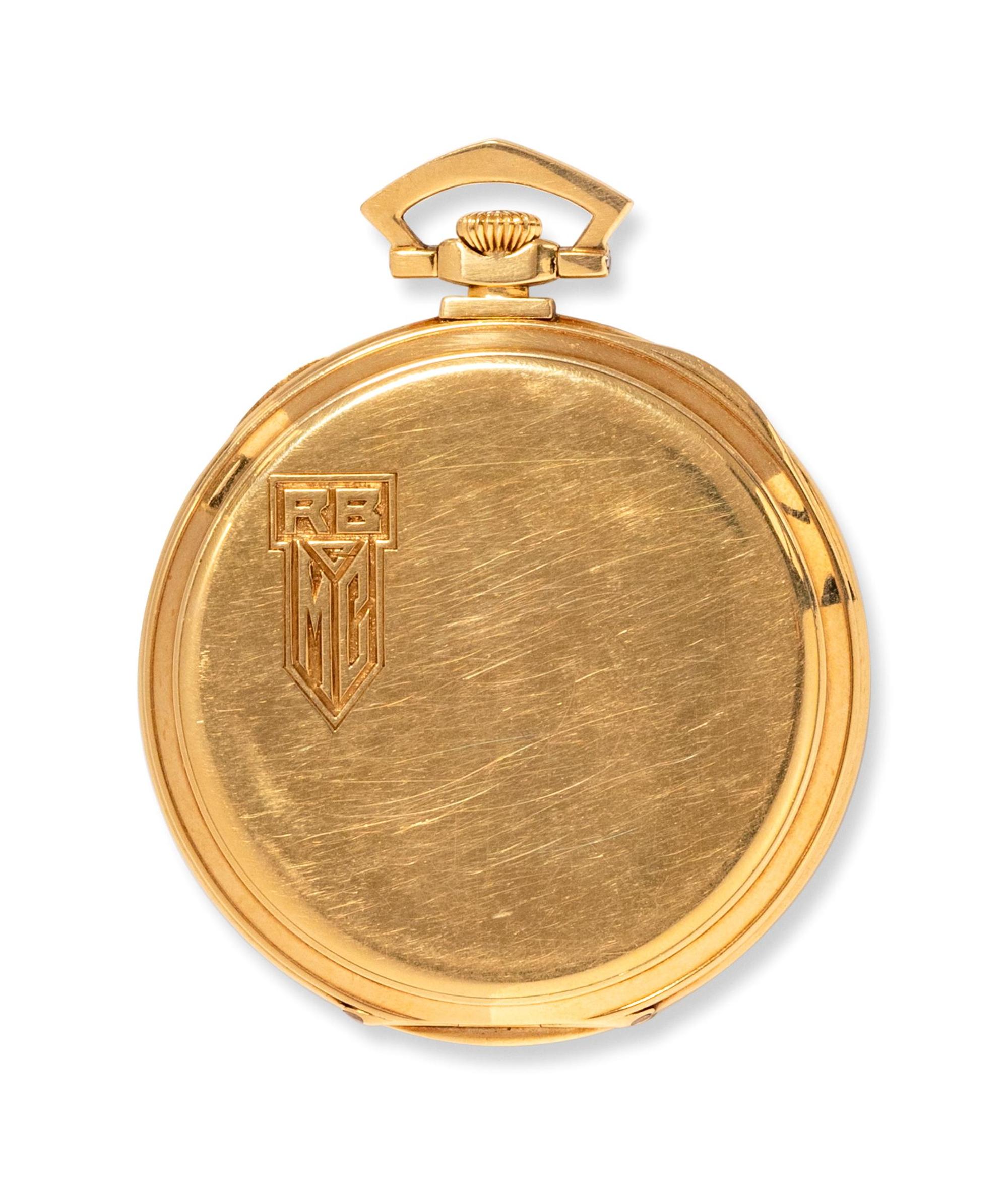 Patek Philippe, Yellow Gold Open Face Pocket Watch