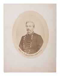 [CIVIL WAR]. Genl. G.T. Beauregard, CSA . [Richmond?]: Sterling C. McIntyre, publisher, [1861?].