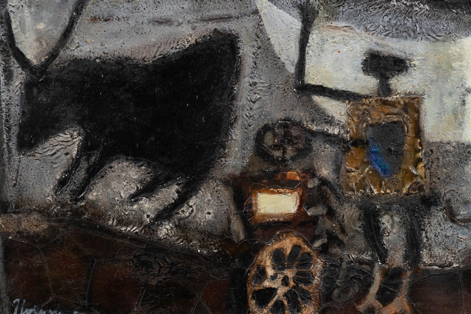 Figure with Cow