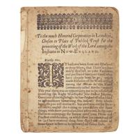 [Native-Americana] Eliot, John, and Thomas Mayhew. Tears of Repentance: Or, a further Narrative of the Progress of the Gospel Amongst the Indians in New-England...