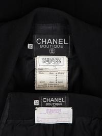 Chanel Zippered Skirt Ensemble, c.1992