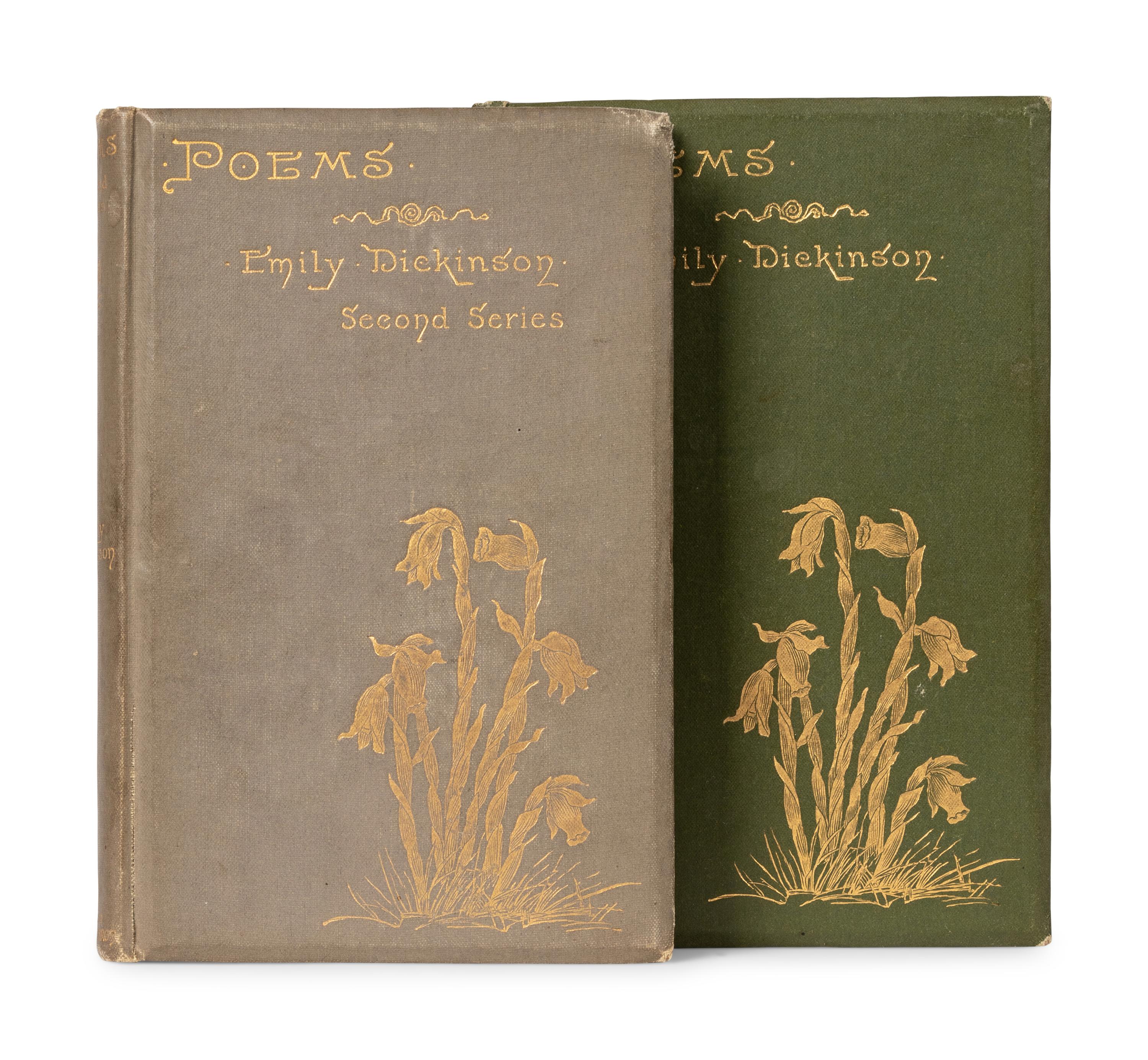 DICKINSON, Emily (1830-1886). Poems by Emily Dickinson Edited by Two of Her Friends Second Series . Boston: Roberts Brothers, 1892.