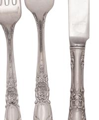 A Reed and Barton Silver Flatware Service