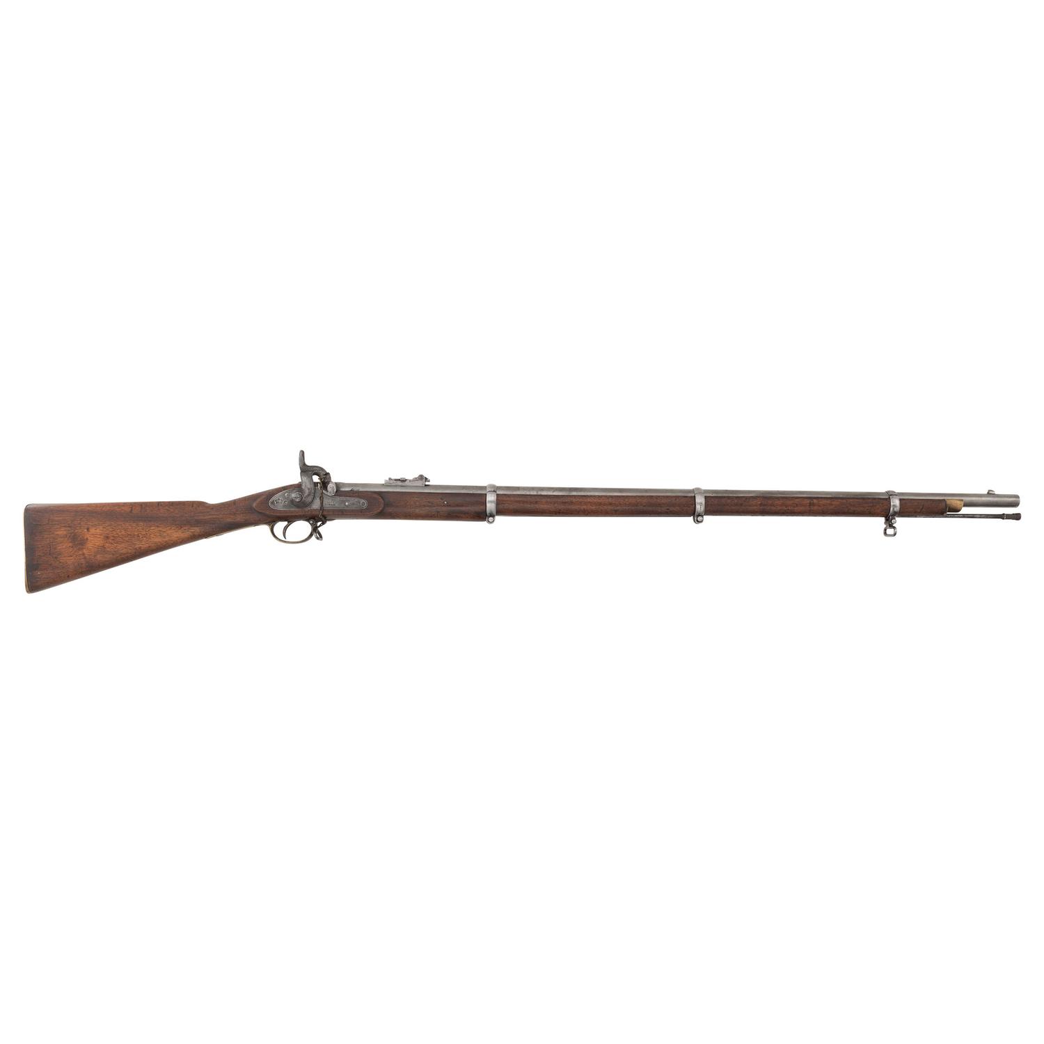 Confederate Imported British Pattern 1853 Enfield with Two Sinclair, Hamilton & Co Markings