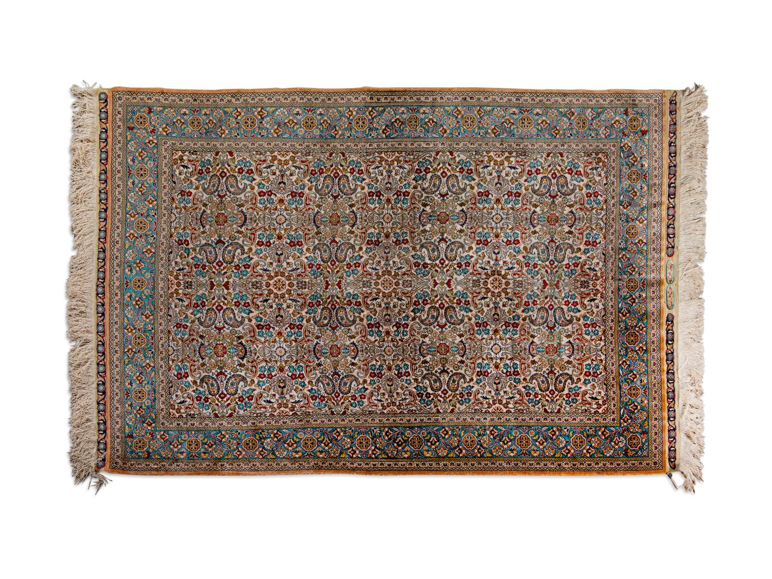 A Persian Silk Rug